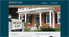 Desktop Screenshot of mckeelawmaine.com